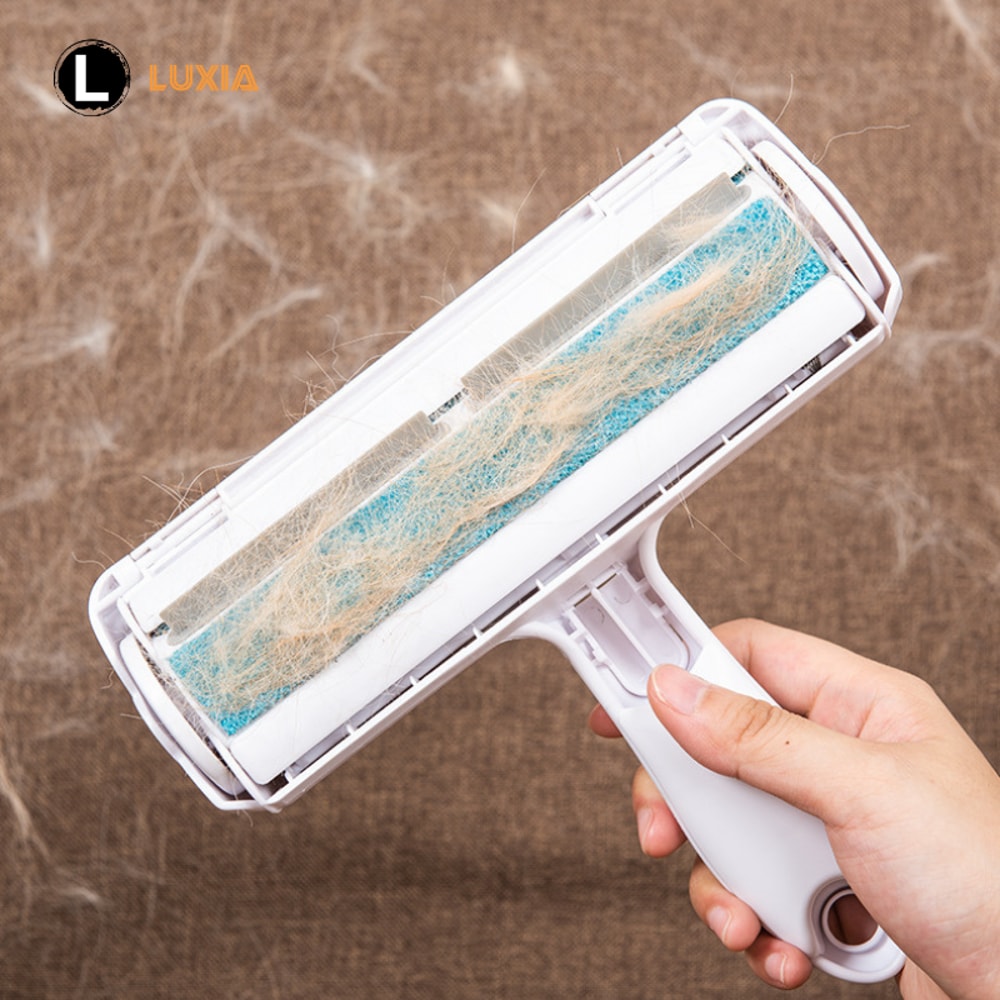 Reusable Pet Hair Remover Brush Dog Cat Fur Cleaner Tool 1
