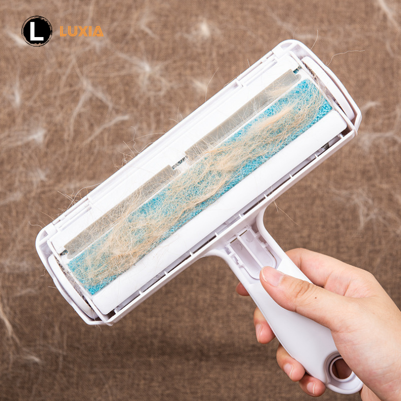 Reusable Pet Hair Remover Brush Dog Cat Fur Cleaner Tool 1