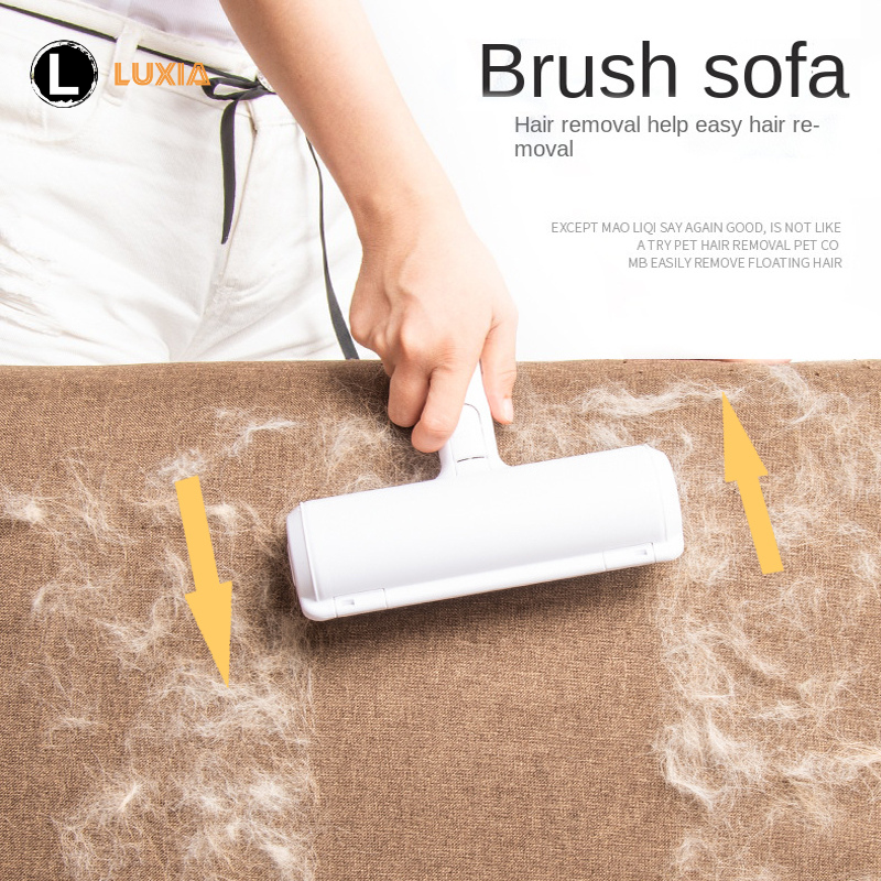 Reusable Pet Hair Remover Brush Dog Cat Fur Cleaner Tool 2