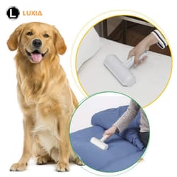 reusable pet hair remover brush dog & cat fur cleaner tool