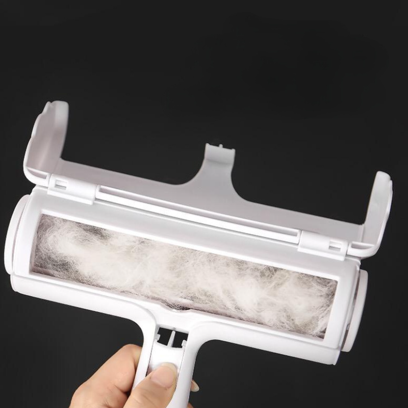 Reusable Pet Hair Remover Brush Dog Cat Fur Cleaner Tool 4