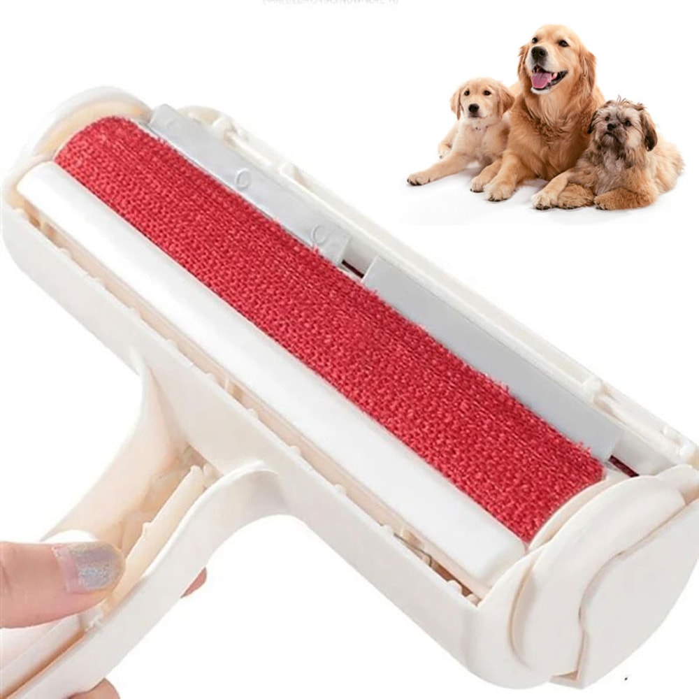 Self Cleaning Reusable Pet Hair Remover Roller for Dog & Cat Hair