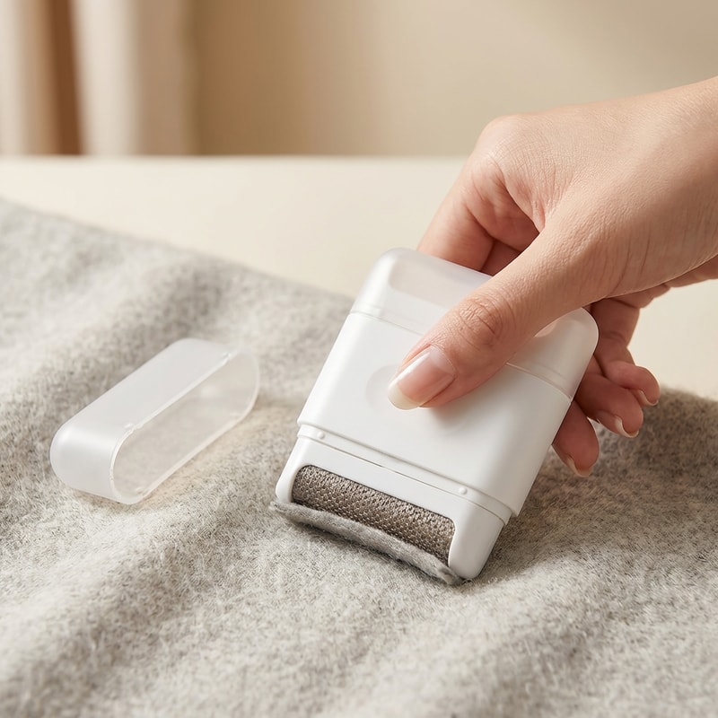 Premium Portable Washable Lint Roller & Pet Hair Remover Brush