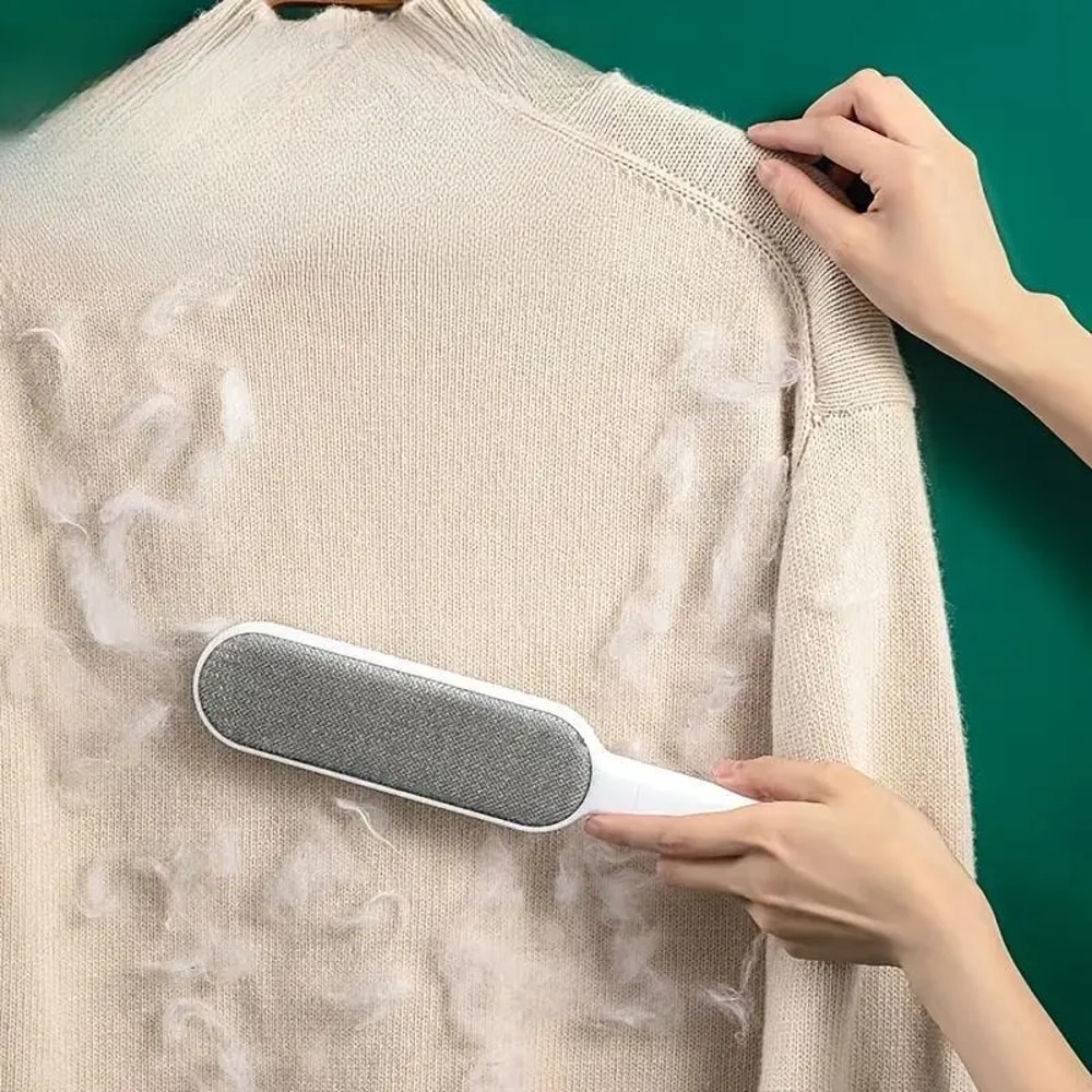 Premium Electrostatic Reusable Lint Pet Hair Remover Brush For Clothes Furniture 6