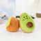 Plush Fruit Chew Toy for Pets Avocado & Kiwi Squeaky Play