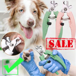 professional pet nail clipper & dog nail trimmer for cats sharp stainless steel pet clippers