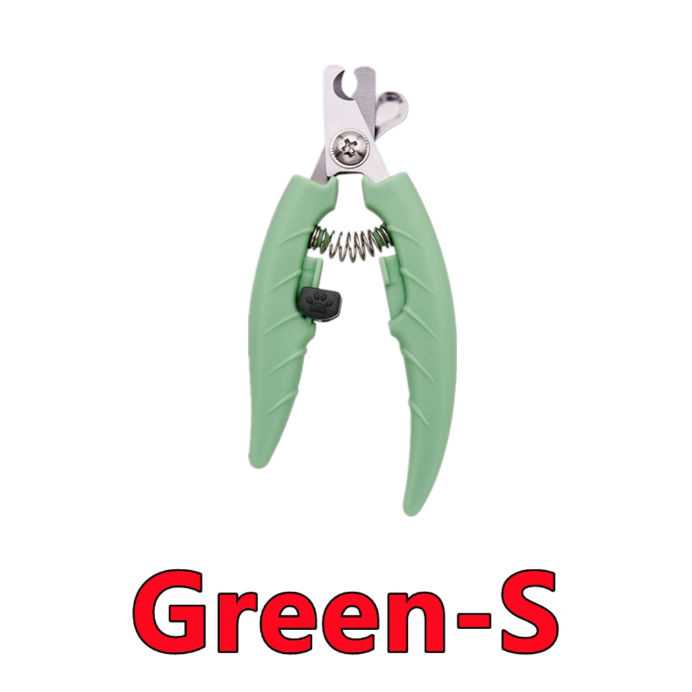Professional Pet Nail Clipper & Dog Nail Trimmer for Cats Sharp Stainless Steel Pet Clippers