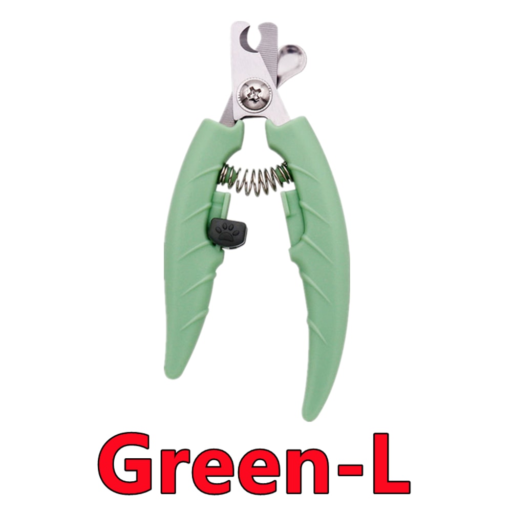 Professional Pet Nail Clipper & Dog Nail Trimmer for Cats Sharp Stainless Steel Pet Clippers