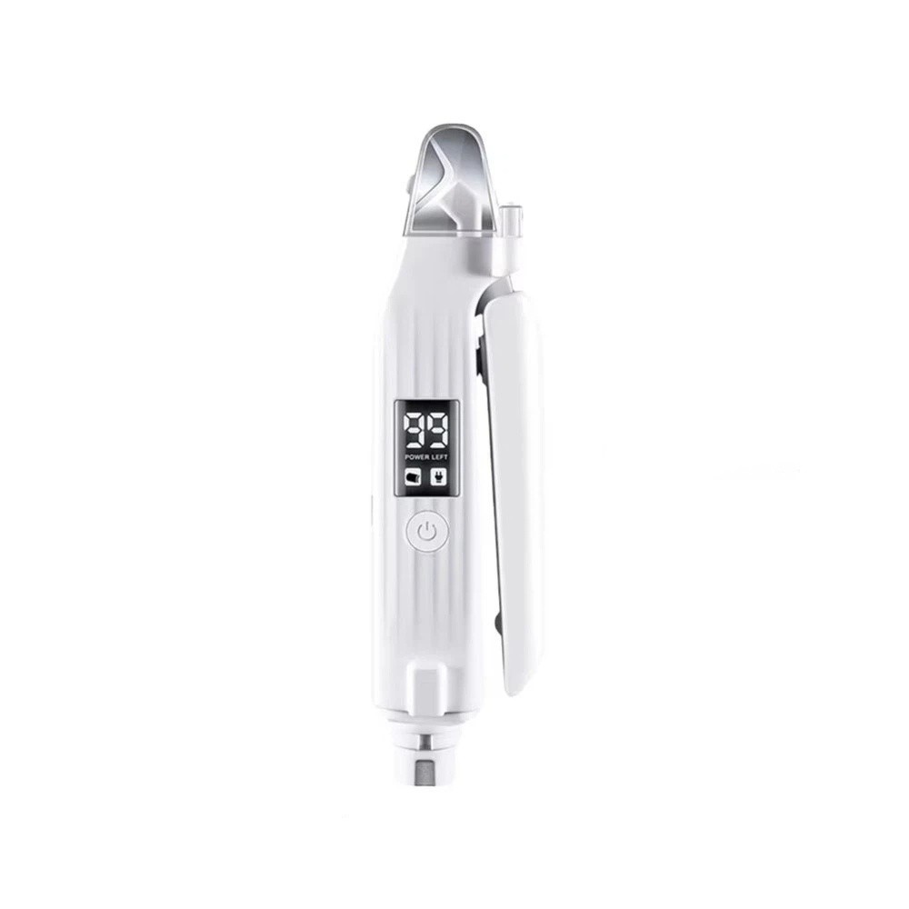 Portable Electric Pet Nail Trimmer with LED Pet Nail Grinder and Clippers for Safe Grooming