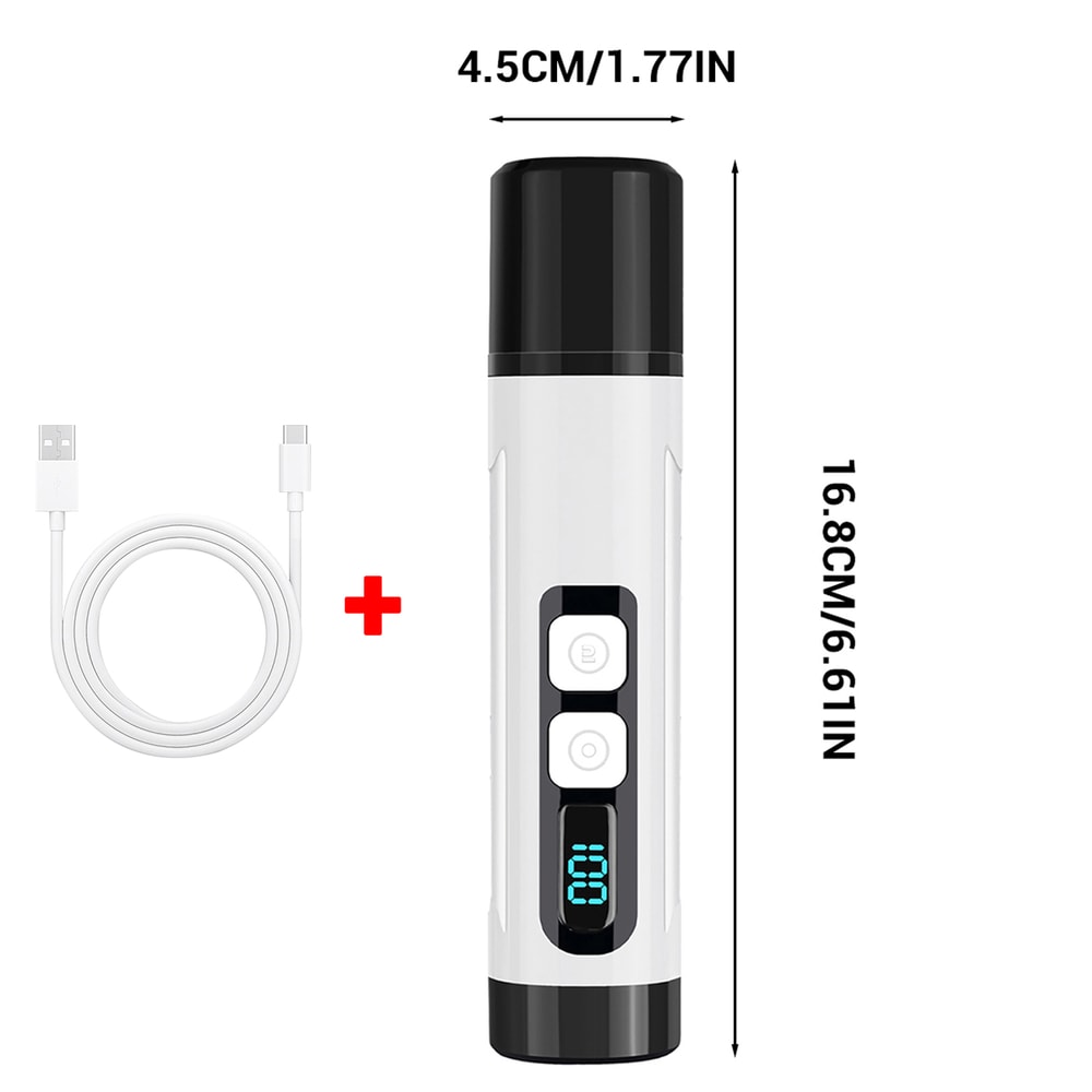Premium Electric Pet Nail Trimmer & Grinder with LED Light