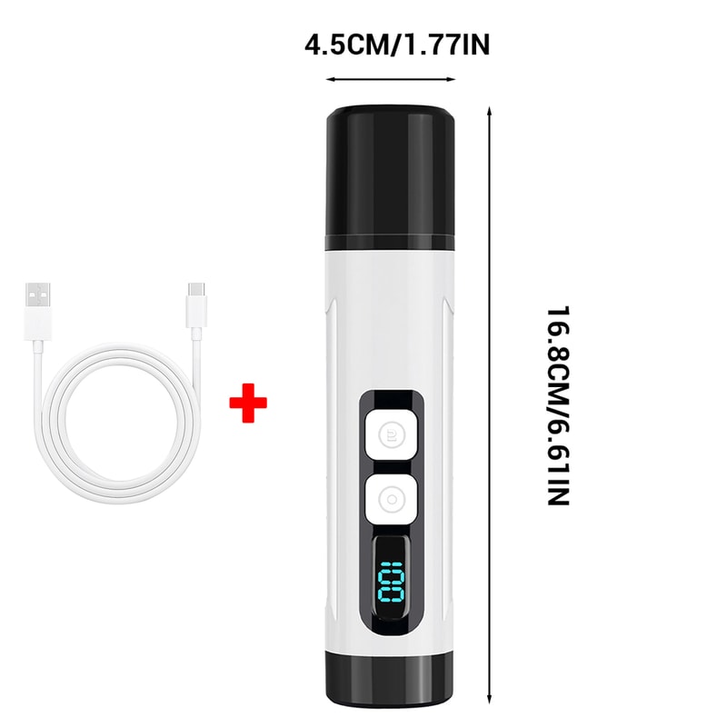 Premium Electric Pet Nail Trimmer & Grinder with LED Light