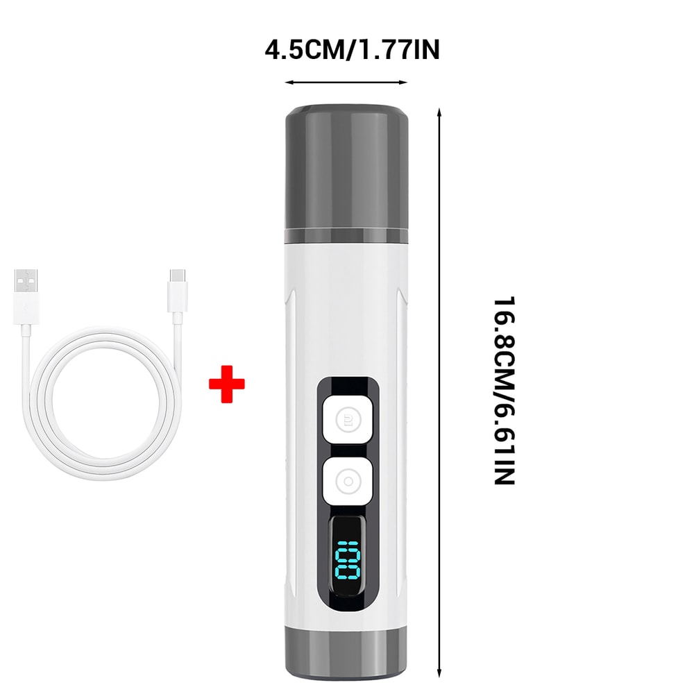 Premium Electric Pet Nail Trimmer & Grinder with LED Light
