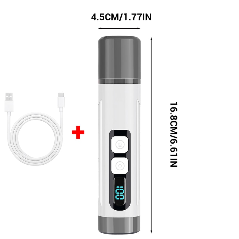 Premium Electric Pet Nail Trimmer & Grinder with LED Light