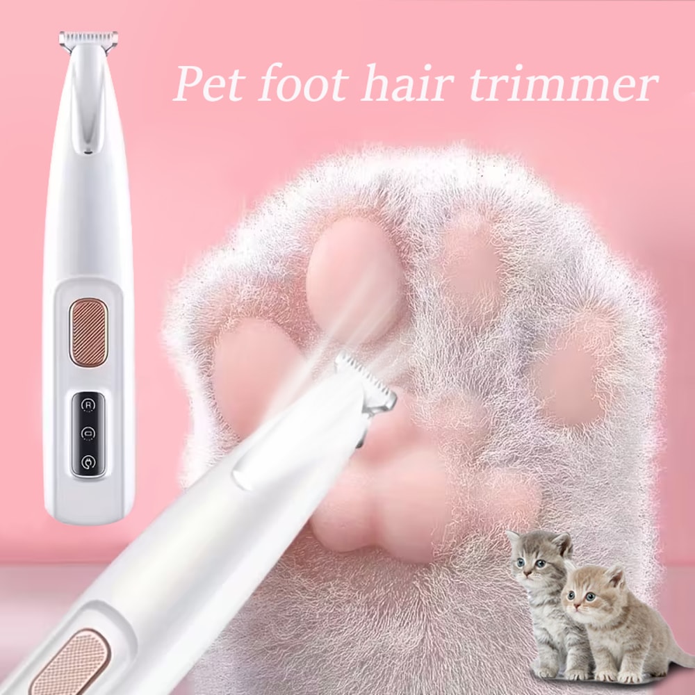 Premium Dog Nail Trimmer with LED Light & USB Recharge