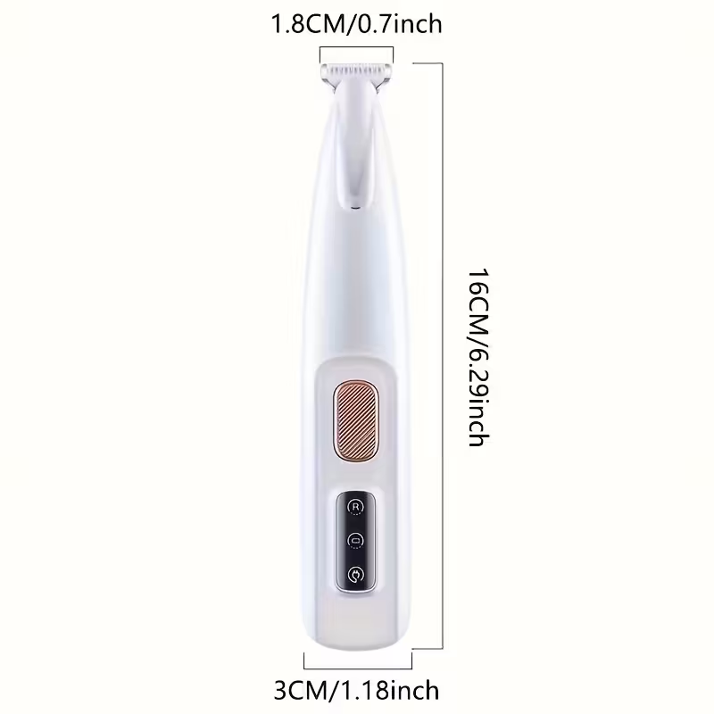 Premium Dog Nail Trimmer with LED Light & USB Recharge