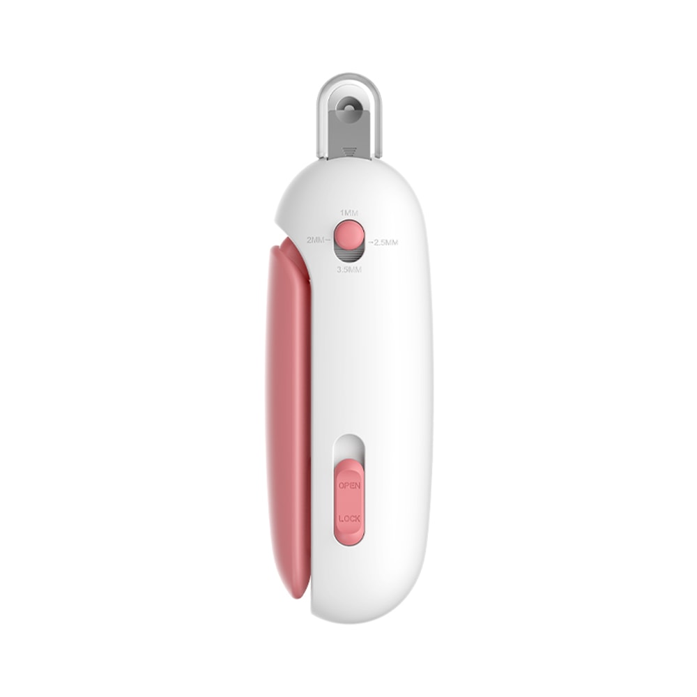 Adjustable Pet Nail Clippers for Dogs & Cats with Anti Overcut Safety Guard