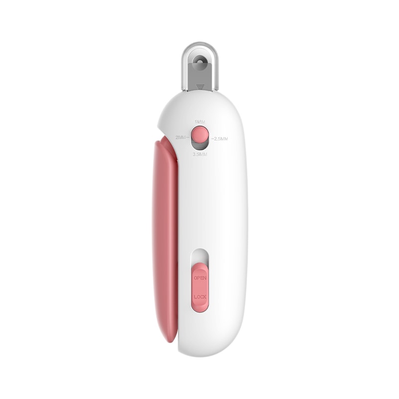 Adjustable Pet Nail Clippers for Dogs & Cats with Anti Overcut Safety Guard