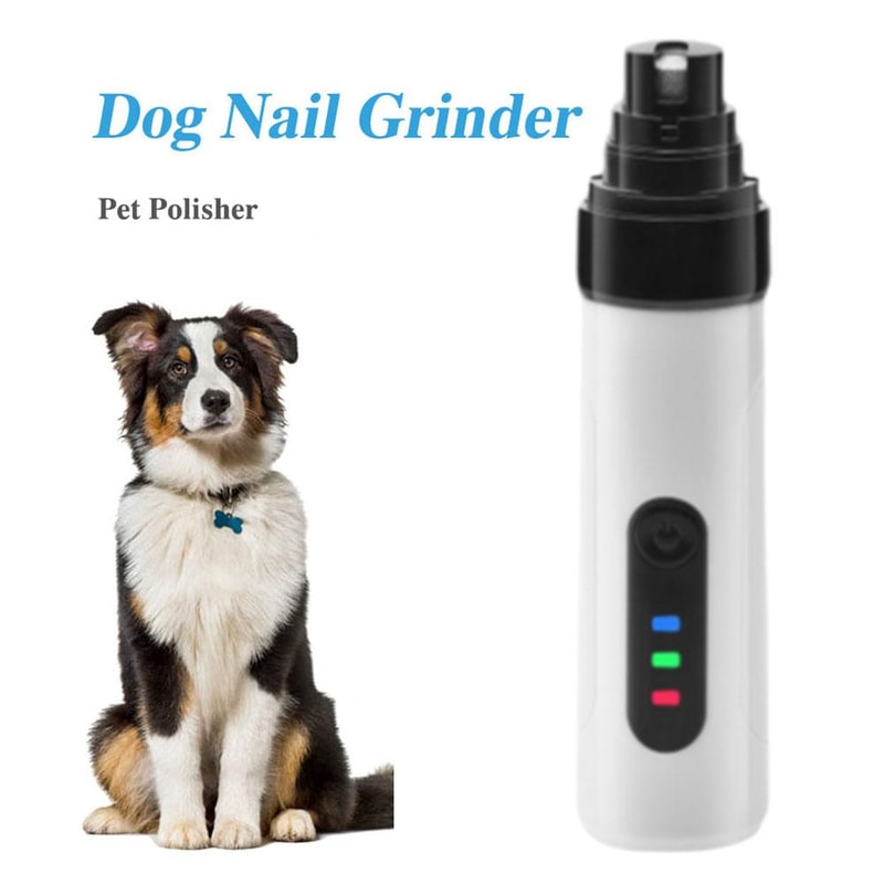 QuietPaws Rechargeable Pet Nail Grinder for Dogs & Cats