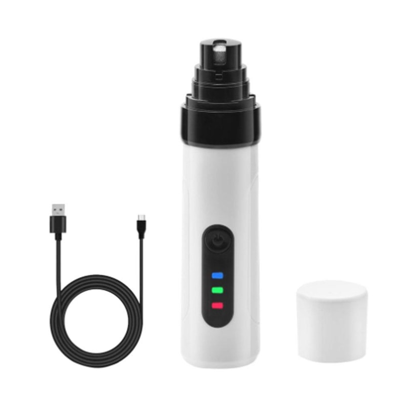 QuietPaws Rechargeable Pet Nail Grinder for Dogs & Cats
