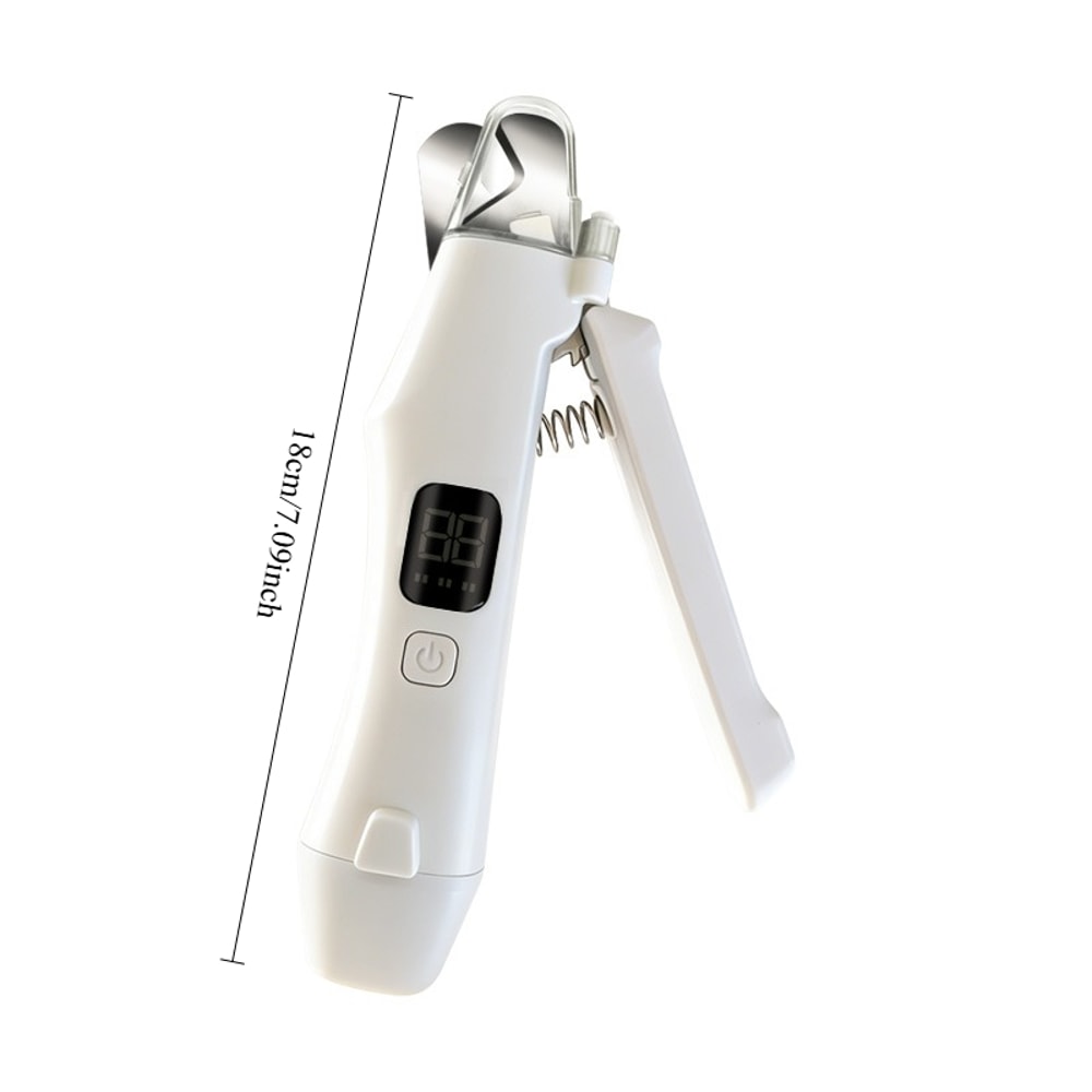 Pet Nail Trimmer Grinder With LED Light And Digital Display 5