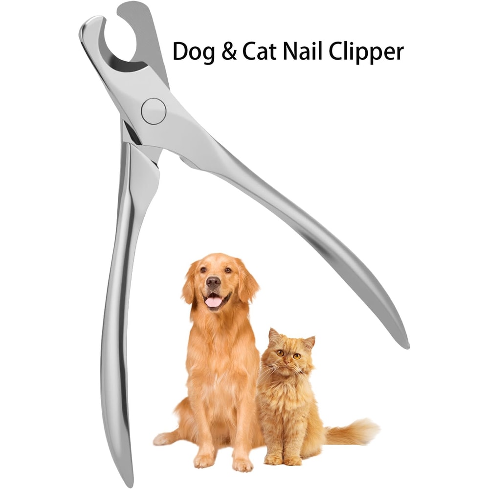 Professional Pet Nail Clipper for Dogs & Cats with Pet Nail Clipper, Dog Nail Trimmer & Safety Guard
