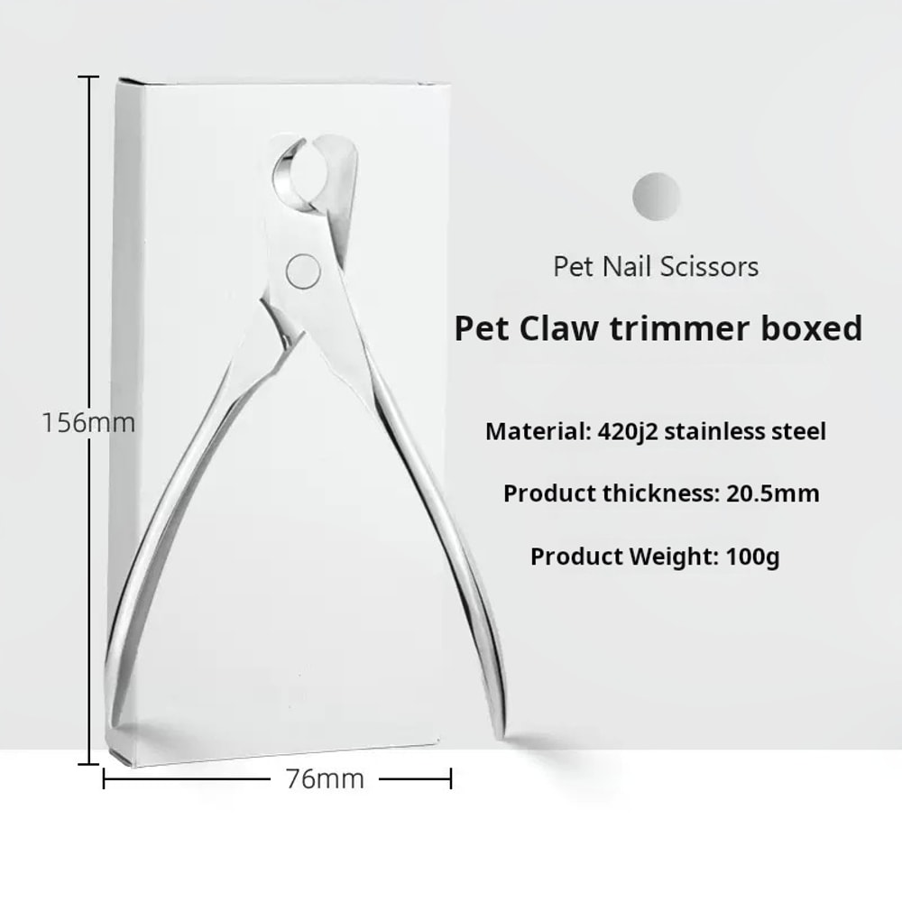 Professional Pet Nail Clipper for Dogs & Cats with Pet Nail Clipper, Dog Nail Trimmer & Safety Guard