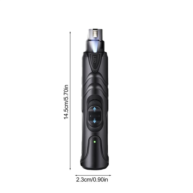 PawGlow Quiet LED Dog Nail Grinder for Safe & Stress Free Pet Grooming