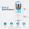 Portable Pet Travel Water Bottle & Food Dispenser 3 n 1 Leakproof Bowl