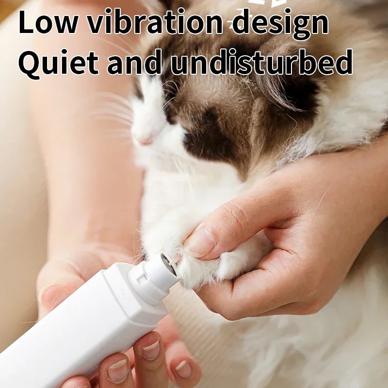 Pro Rechargeable Pet Nail Grinder for Dogs & Cats
