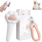 PurrEase Self Cleaning Cat Brush & Safety Nail Clipper Grooming Kit