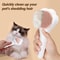 PurrEase Self Cleaning Cat Brush & Safety Nail Clipper Grooming Kit