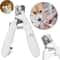 LED Pet Nail Clippers For Dogs Cats With Splash Guard 1