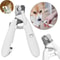 LED Pet Nail Clippers For Dogs Cats With Splash Guard 1