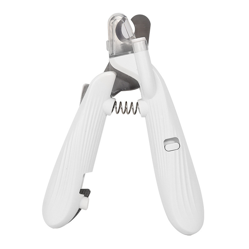 LED Pet Nail Clippers For Dogs Cats With Splash Guard 6