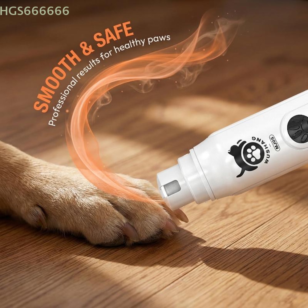 Rechargeable Pet Nail Grinder for Dogs & Cats
