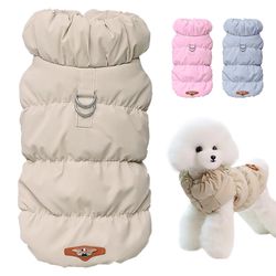 soft french bulldog clothing: warm pet jacket for small/medium dogs