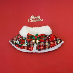 Cat Christmas Cloak & Dog New Year Shawl | Warm Winter Clothing & Accessories