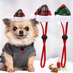 Christmas Pet Dog Hats: Festive Fashion for Small Dogs & Cats