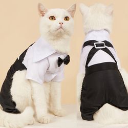 Western Men's Cat Suit: Formal Onesie & Bow Tie Costume for Festivals & Weddings