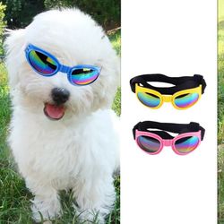 Foldable Dog Sunglasses: Summer Windproof UV Goggles