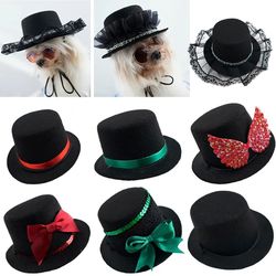Pet Wedding Party Hats: Dog & Cat Headwear for Small-Medium Pets