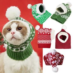 Christmas Pet Hat: Santa Hats for Dogs & Cats - Winter Warmth & Fun