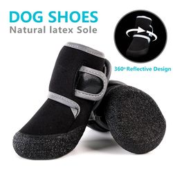 Waterproof Pet Shoes: Reflective Night Sole, Diving Fabric, Light & Leisure Boots