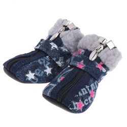 Warm Winter Pet Shoes: Anti-Slip Boots for Dogs - Cute, Breathable, & Non-Slip