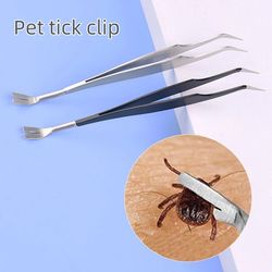 professional tick removal tweezers: remove ticks from humans & pets