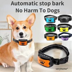 Anti-Barking USB Electric Ultrasonic Dog Collar: Stop Barking & Training