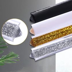 self-adhesive ceramic tile gap tape - gold edge line decoration