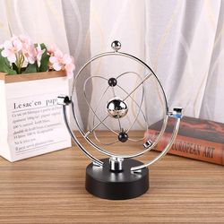 newton pendulum ball balance: physics toy for home decor