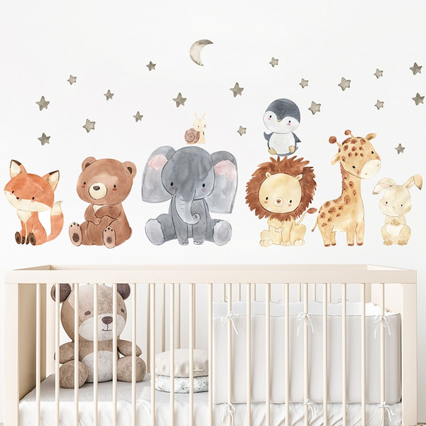 UZRoWatercolor-Cartoon-Cute-Africa-Animals-Wall-Stickers-Elephant-Giraffe-Bear-Fox-Kids-Room-Wall-Decals-Decorative.jpg