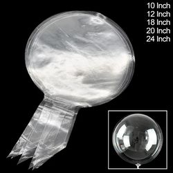 10pcs clear bobo bubble balloons 10-24 inch for wedding & birthday party decoration